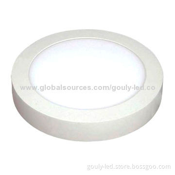 LED panel light round 12W with input voltage: AC85-265V